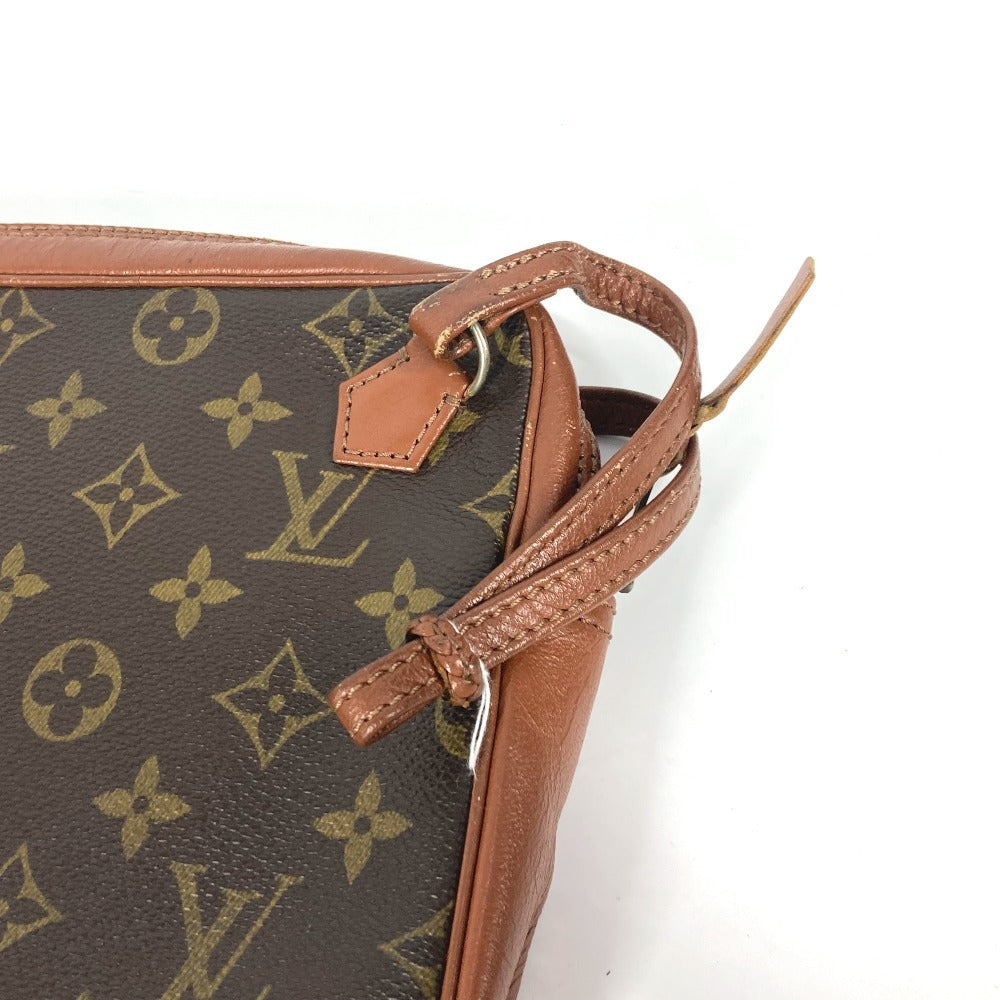 LOUIS VUITTON Clutch bag Monogram canvas Brown Monogram Saxophone unisex(Unisex) Used Authentic