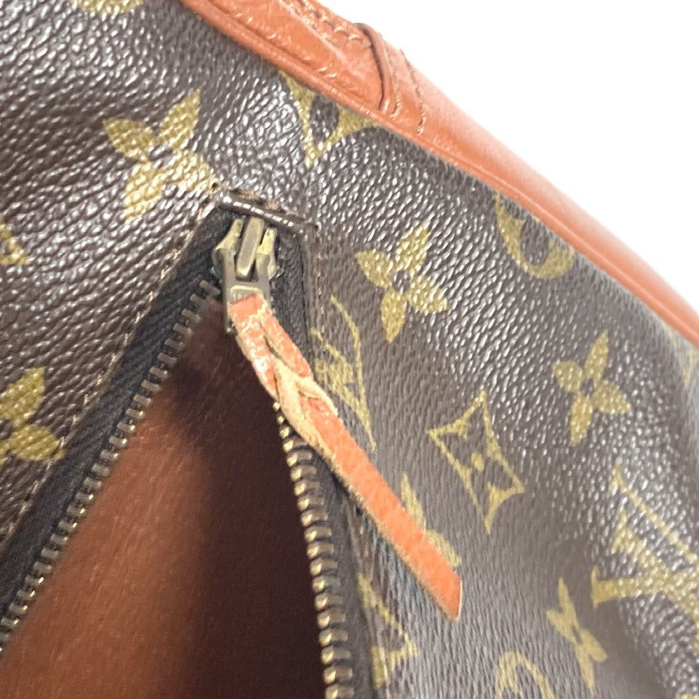 LOUIS VUITTON Clutch bag Monogram canvas Brown Monogram Saxophone unisex(Unisex) Used Authentic