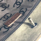 CHANEL Shoulder Bag Leather / suede green vintage CC COCO Mark Matelasse Quilting