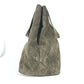 CHANEL Shoulder Bag Leather / suede green vintage CC COCO Mark Matelasse Quilting