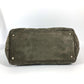 CHANEL Shoulder Bag Leather / suede green vintage CC COCO Mark Matelasse Quilting