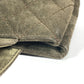 CHANEL Shoulder Bag Leather / suede green vintage CC COCO Mark Matelasse Quilting