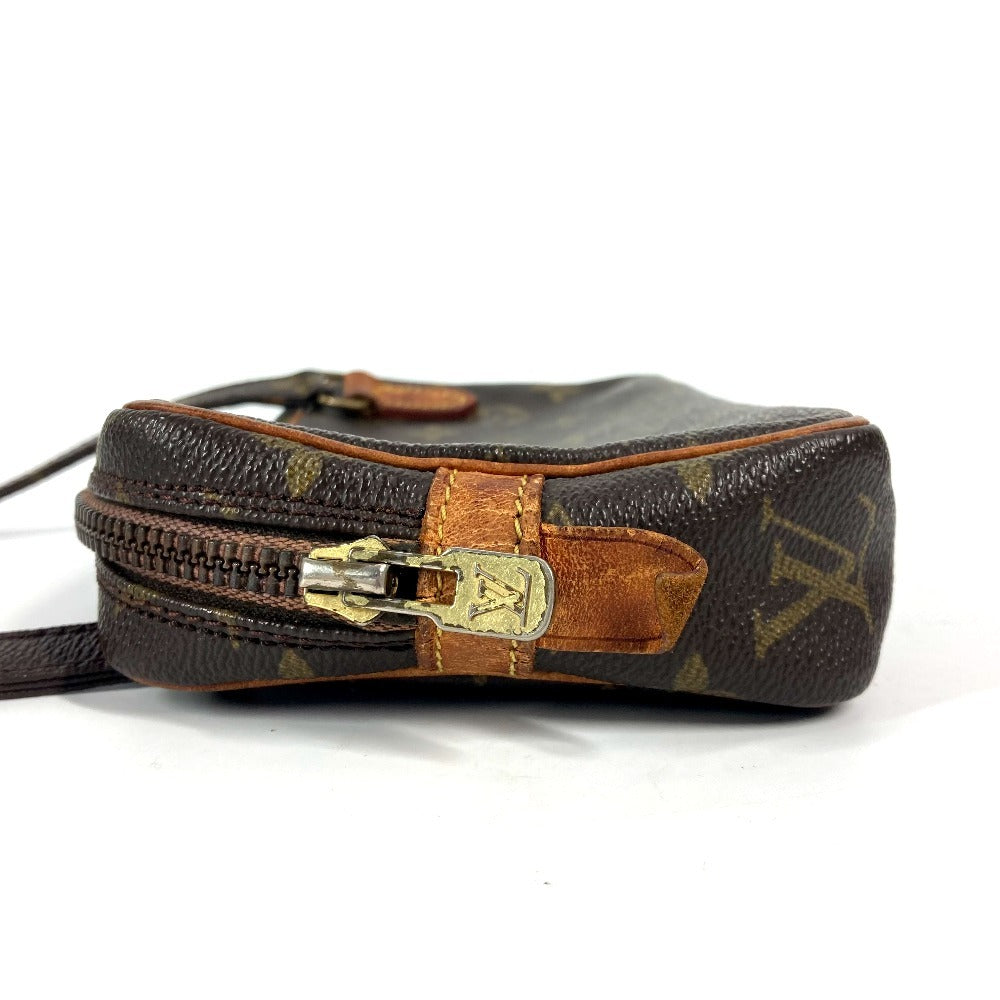 LOUIS VUITTON Shoulder Bag M51828 Monogram canvas Brown Monogram Marley Bandouliere Women Used Authentic