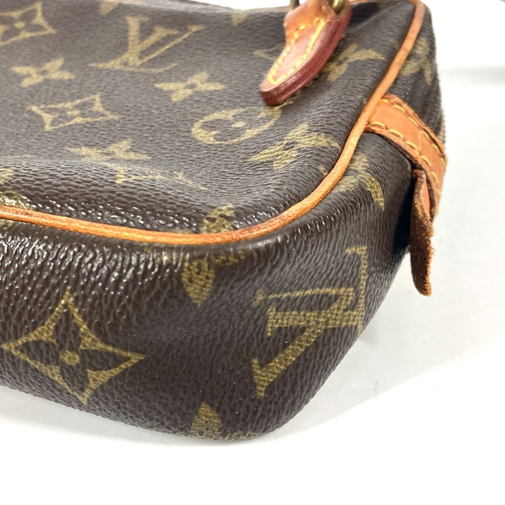 LOUIS VUITTON Shoulder Bag M51828 Monogram canvas Brown Monogram Marley Bandouliere Women Used Authentic