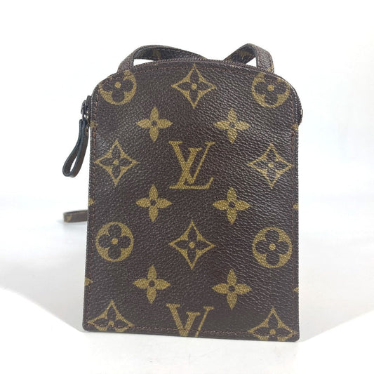 LOUIS VUITTON Shoulder Bag M45484 Monogram canvas Brown Monogram Pochette Secret