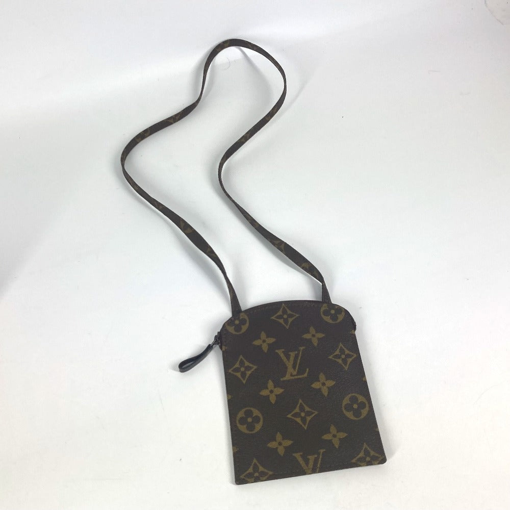 LOUIS VUITTON Shoulder Bag M45484 Monogram canvas Brown Monogram Pochette Secret