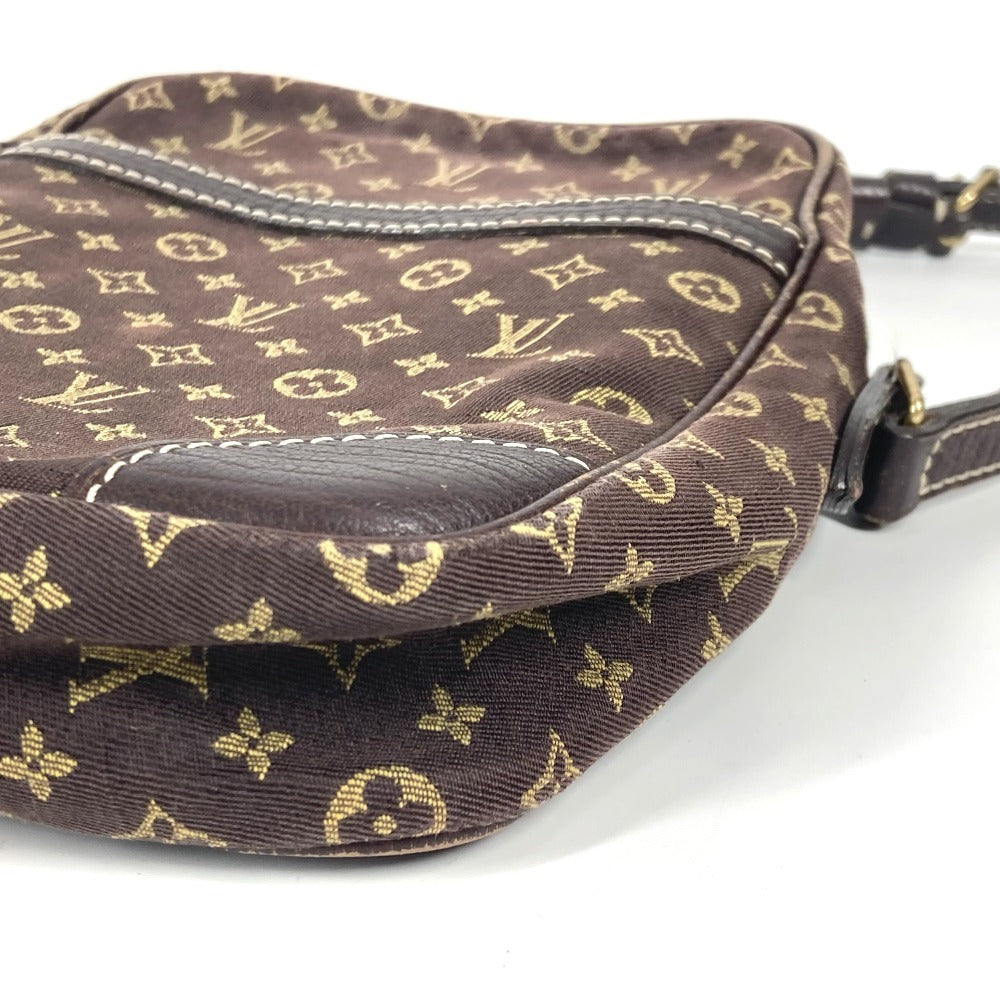LOUIS VUITTON Shoulder Bag M95228 Monogram Mini-LinCanvas Brown Monogram mini run Danube