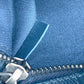 LOUIS VUITTON Shoulder Bag N41285 Damier Anfini Leather Navy Damier Anfini District PM unisex(Unisex) Used Authentic