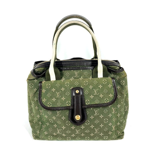LOUIS VUITTON Handbag M92507 Monogram mini canvas Green khaki Monogram mini Sac Marie Kate