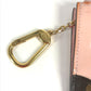 LOUIS VUITTON Coin case M63853 Patent leather pink Monogram Vernis Miroir Pochette cree