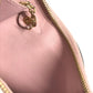 LOUIS VUITTON Coin case M63853 Patent leather pink Monogram Vernis Miroir Pochette cree