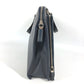 PRADA Business bag saffiano leather Navy Triangle logo plate