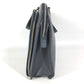 PRADA Business bag saffiano leather Navy Triangle logo plate