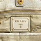 PRADA Shoulder Bag canvas Ivorytype 2WAY bag Canapa logo