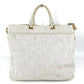 PRADA Shoulder Bag canvas Ivorytype 2WAY bag Canapa logo