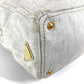 PRADA Shoulder Bag canvas Ivorytype 2WAY bag Canapa logo