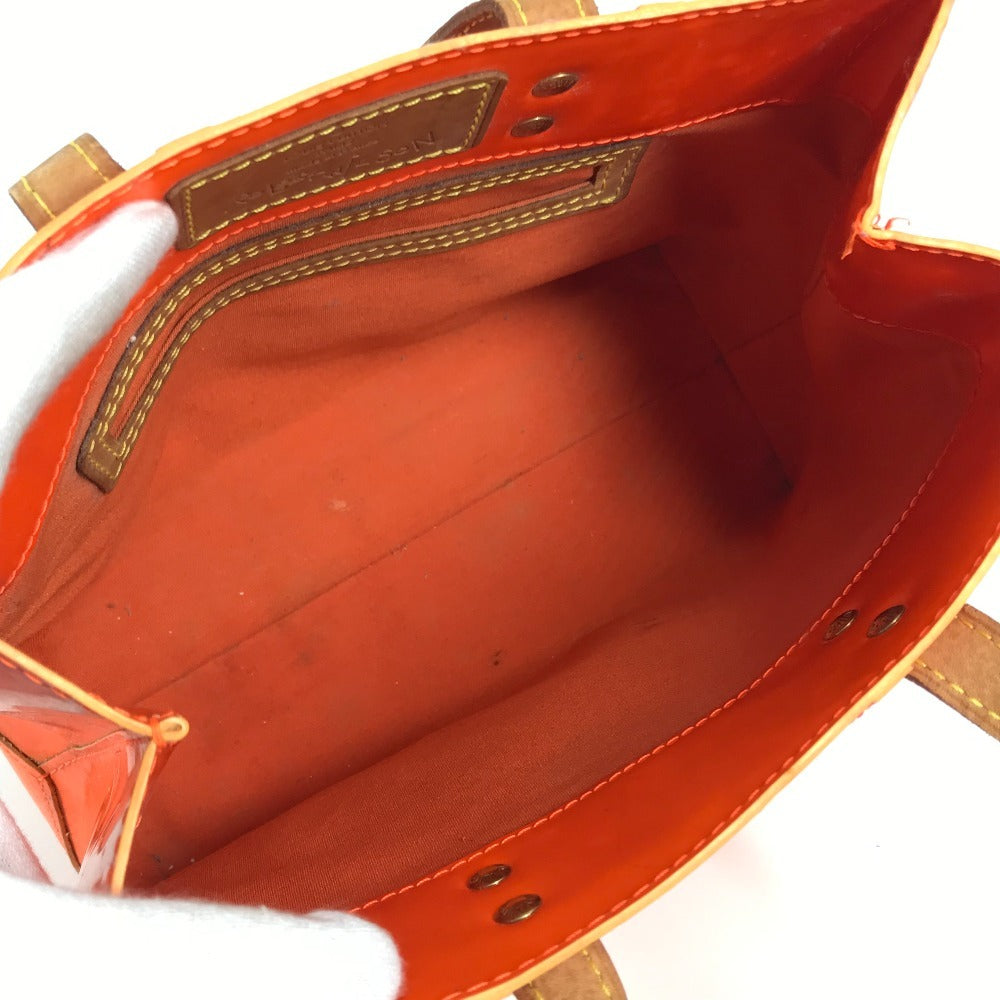 LOUIS VUITTON Handbag M91905 Monogram Vernis Orange Monogram Vernis Fluo Lead PM Women Used Authentic
