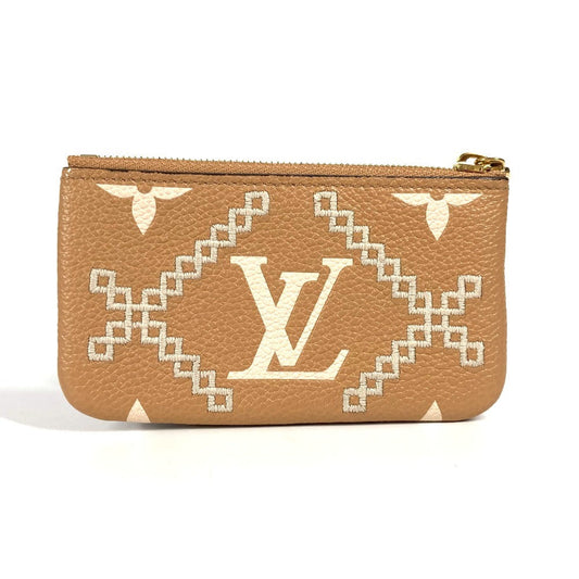 LOUIS VUITTON Coin case M81165 Monogram Ann Platt Leather beige Monogram Ann Platt Pochette cree