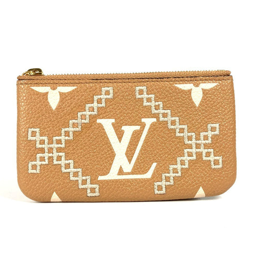 LOUIS VUITTON Coin case M81165 Monogram Ann Platt Leather beige Monogram Ann Platt Pochette cree