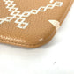 LOUIS VUITTON Coin case M81165 Monogram Ann Platt Leather beige Monogram Ann Platt Pochette cree