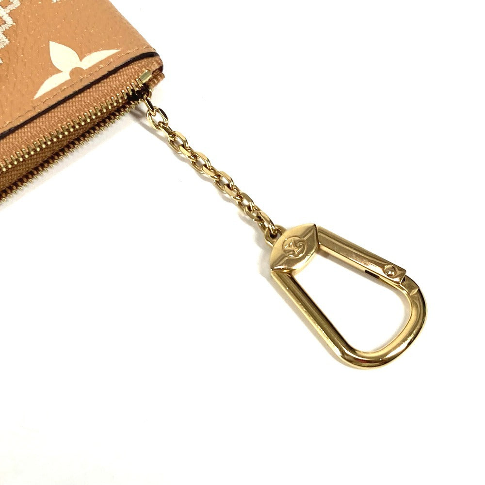 LOUIS VUITTON Coin case M81165 Monogram Ann Platt Leather beige Monogram Ann Platt Pochette cree