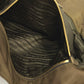 PRADA Tote Bag Nylon, Leather Brown type Bear Stone