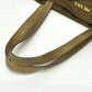 PRADA Tote Bag Nylon, Leather Brown type Bear Stone