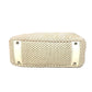 CHANEL Shoulder Bag Leather / canvas Ivorytype logo