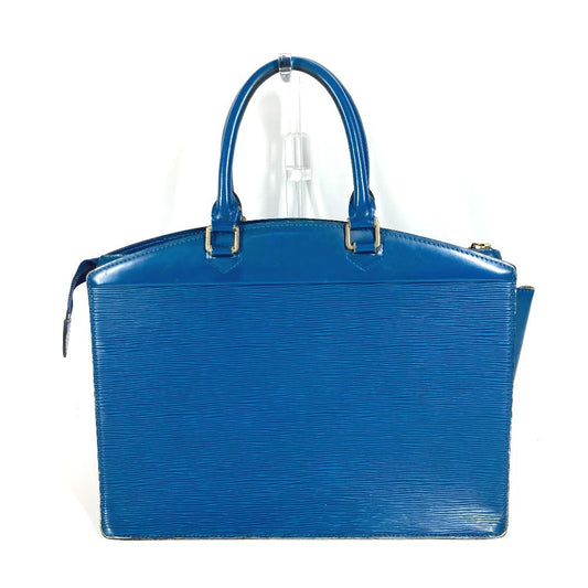 LOUIS VUITTON Shoulder Bag M48185 Epi Leather blue Epi Riviera