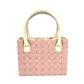 CHANEL Handbag Plastic, Leather pink Puzzle bag
