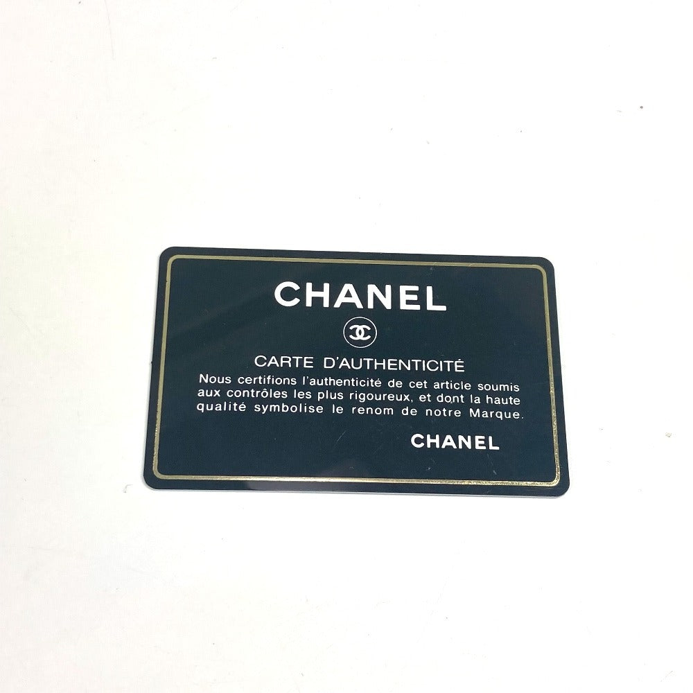 CHANEL Handbag Leather / canvas beige CC COCO Mark logo