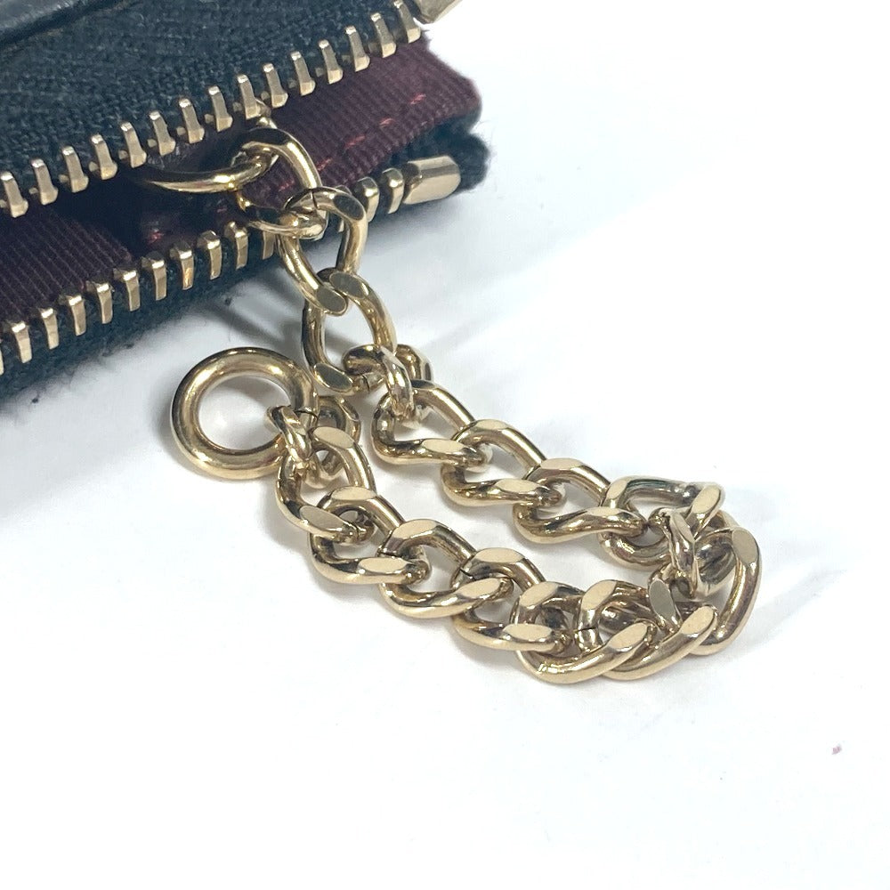 CHANEL Coin case lambskin black CC COCO Mark logo Matelasse quilting