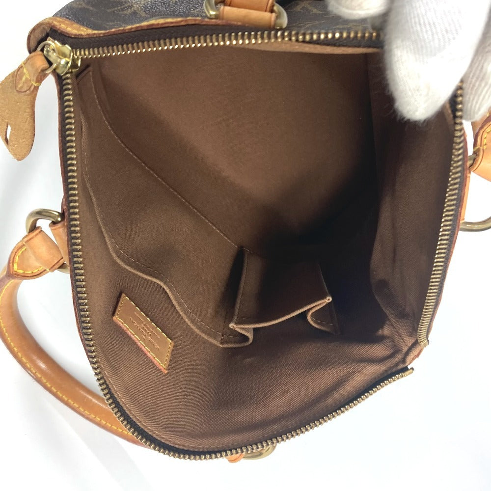 LOUIS VUITTON Handbag M40102 Monogram canvas Brown Monogram Lockit