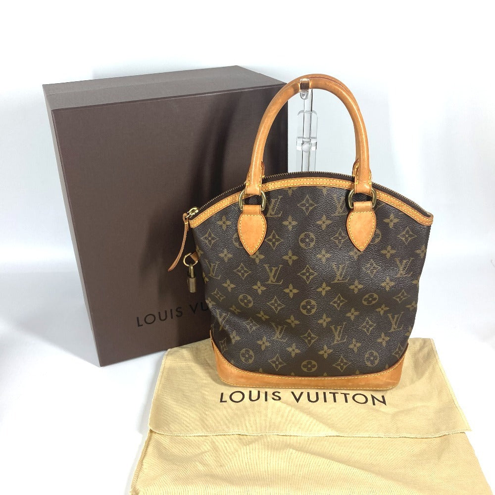 LOUIS VUITTON Handbag M40102 Monogram canvas Brown Monogram Lockit