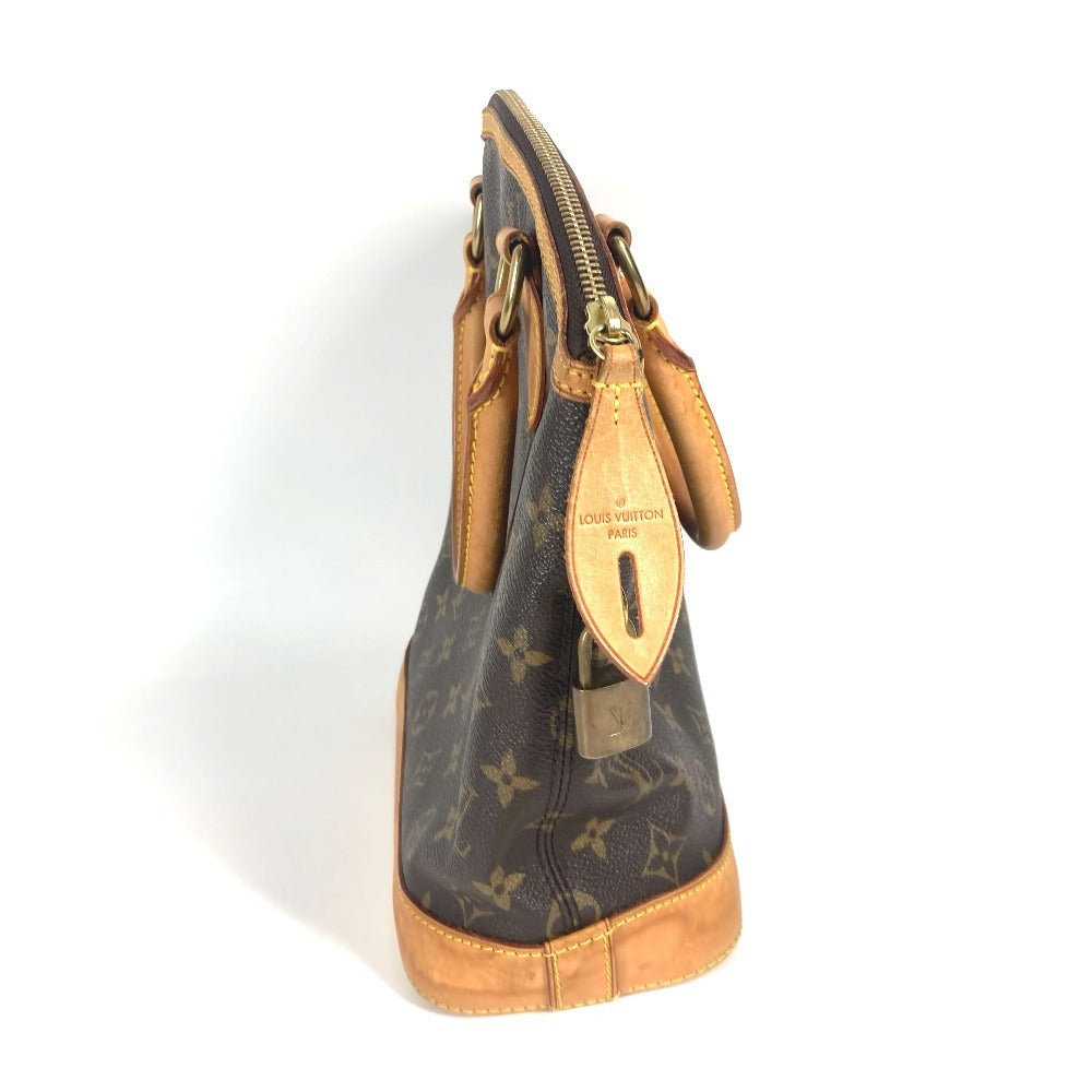 LOUIS VUITTON Handbag M40102 Monogram canvas Brown Monogram Lockit
