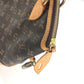 LOUIS VUITTON Handbag M40102 Monogram canvas Brown Monogram Lockit