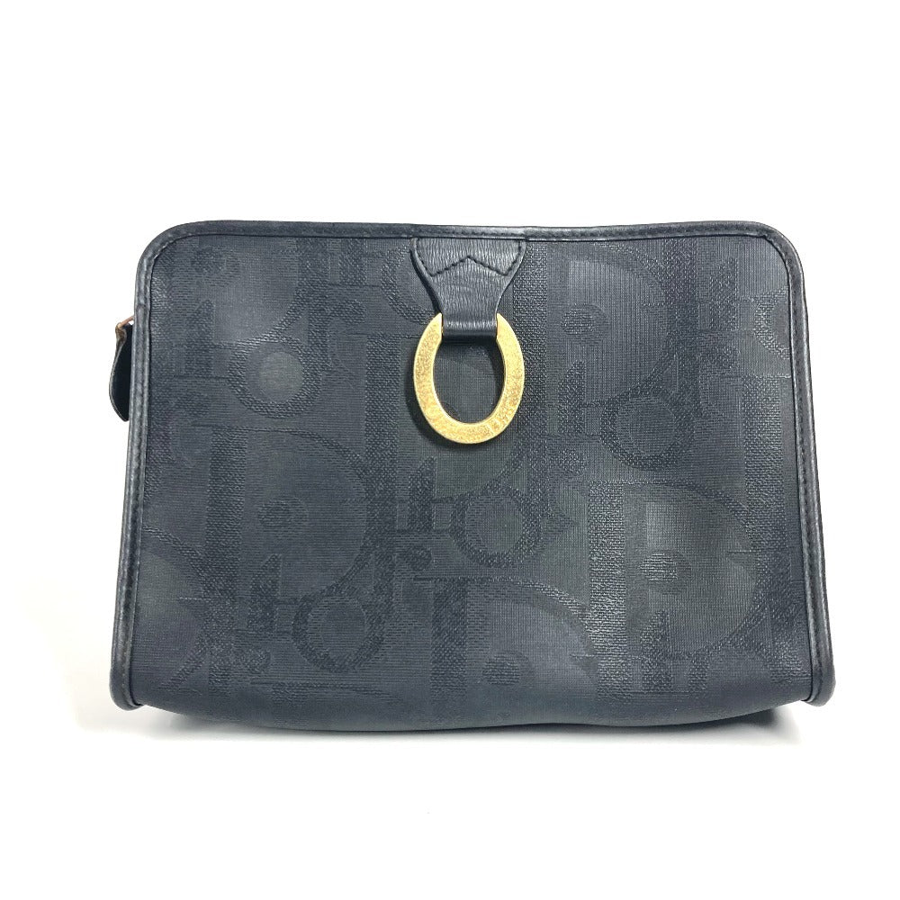 Dior business bag PVC / Leather Navy vintage logo