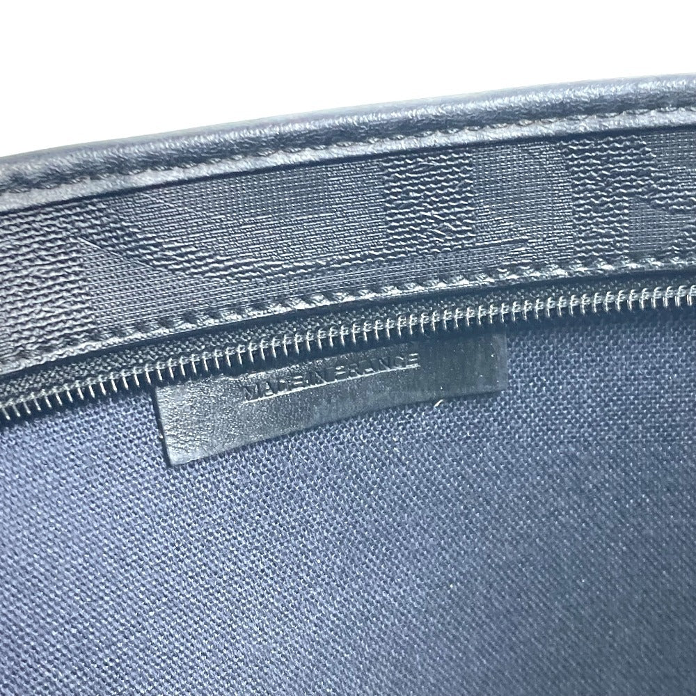 Dior business bag PVC / Leather Navy vintage logo