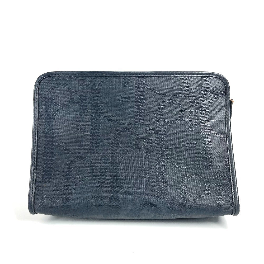 Dior business bag PVC / Leather Navy vintage logo