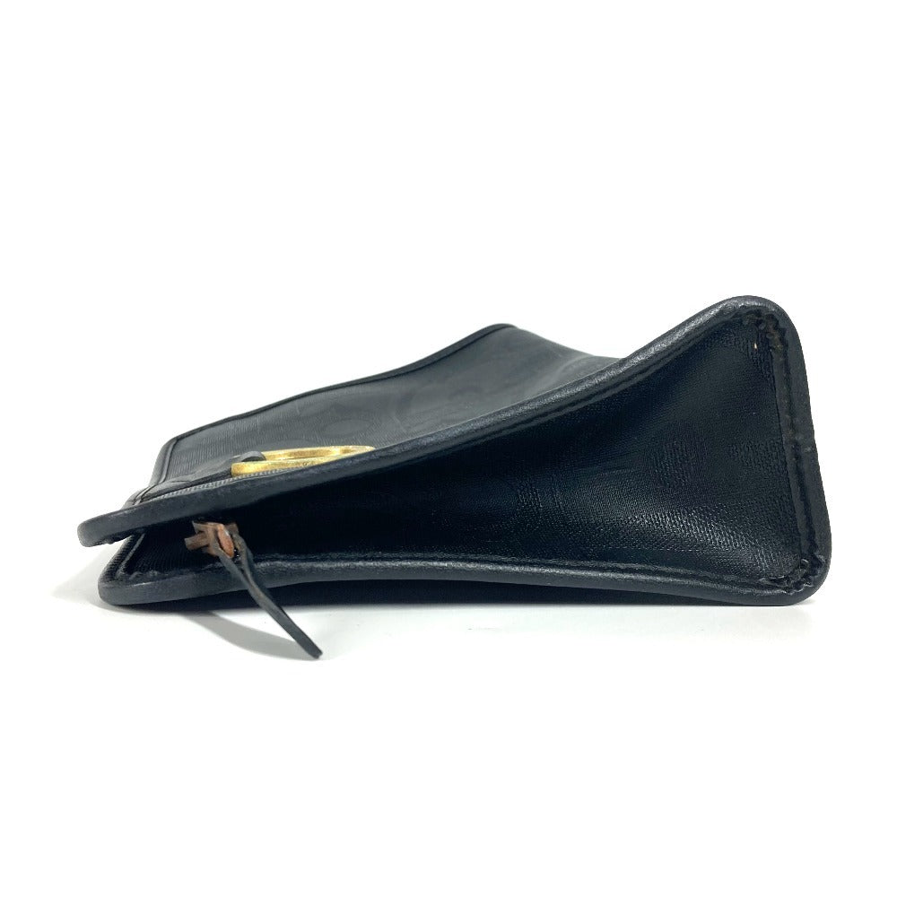 Dior business bag PVC / Leather Navy vintage logo