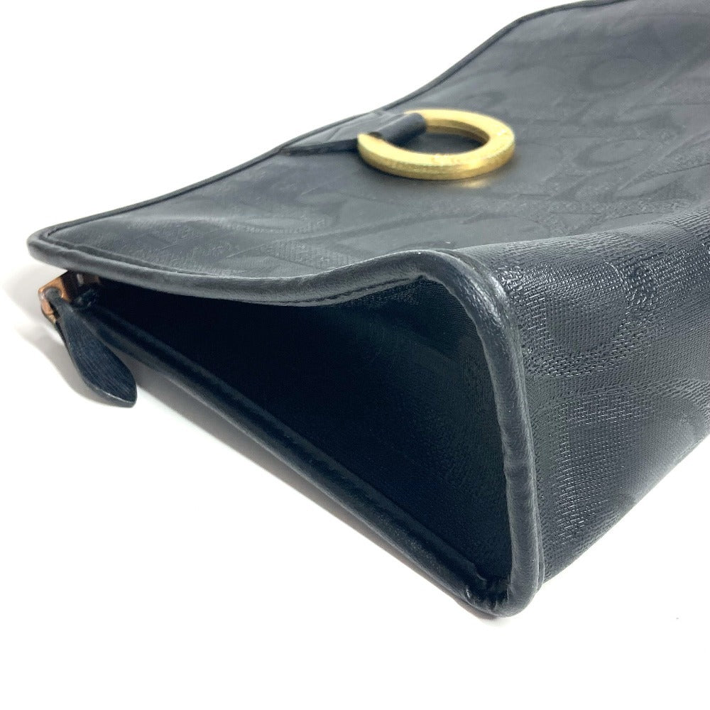 Dior business bag PVC / Leather Navy vintage logo