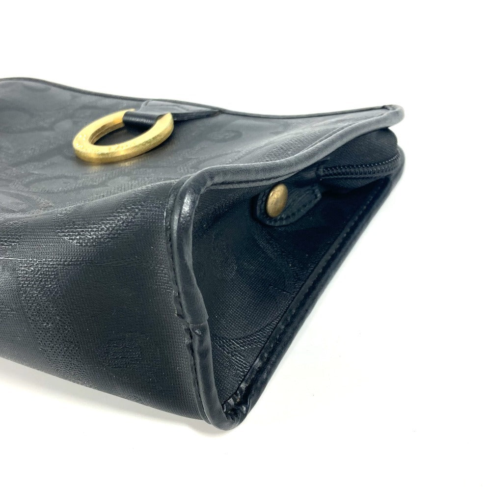 Dior business bag PVC / Leather Navy vintage logo