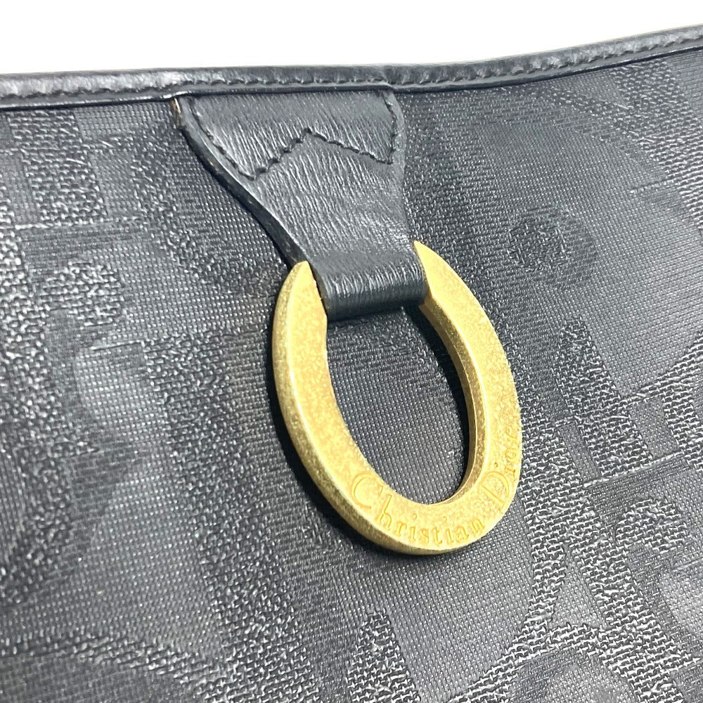 Dior business bag PVC / Leather Navy vintage logo