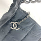 CHANEL Shoulder Bag Leather / nylon black CC COCO Mark Chocolate Bar