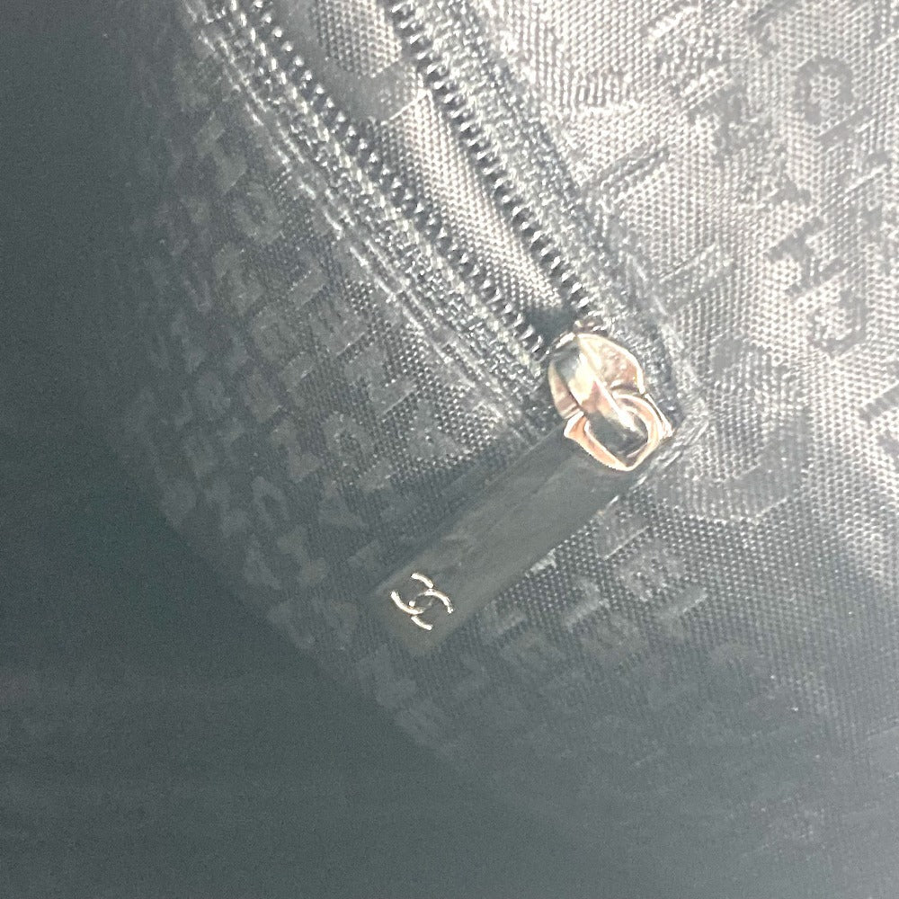 CHANEL Shoulder Bag Leather / nylon black CC COCO Mark Chocolate Bar