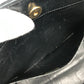 CHANEL Shoulder Bag Jersey black CC COCO Mark Chocolate Bar