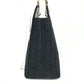 CHANEL Shoulder Bag Jersey black CC COCO Mark Chocolate Bar