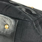 CHANEL Shoulder Bag Jersey black CC COCO Mark Chocolate Bar