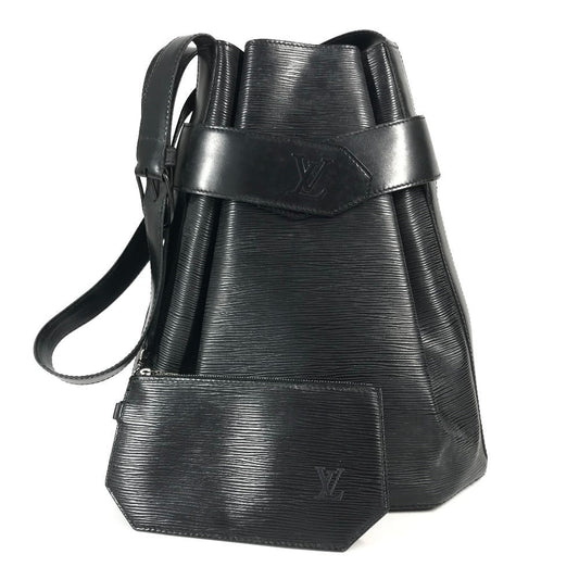 LOUIS VUITTON Shoulder Bag M80155 Epi Leather black Epi Sac DePaul GM Sac DePaul GM