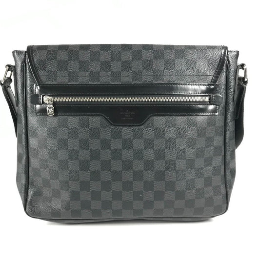 LOUIS VUITTON Shoulder Bag N58029 Damier Grafitto Canvas black Damier Grafitte Daniel MM Daniel MM